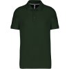 KARIBAN VINTAGE PIQUÉ K241 / Pánska polokošeľa s krátkym rukávom - forest green L
