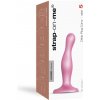 Dildo Strap-on-me Plug Curvy ružové S