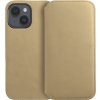 Flipové puzdro Dual Pocket pre Xiaomi Redmi Note 14 5G, zlatá