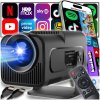 PROJEKTOR FILMOVÝ PRENOSNÝ ANDROID 11 TV WIFI BLUETOOTH 300 ANSI
