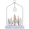 Solight LED závěsná dekorace - les s jeleny, 14x LED, 2x AA