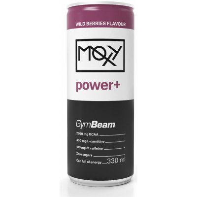GymBeam Moxy Power+ Energy Drink 330 ml