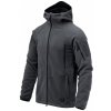 Bunda fleecová Helikon Patriot MK2 - sivá-čierna, XS
