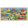 Drevené puzzle doprava 96 dielikov