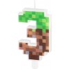 Party Pal Sviečka Minecraft 7cm číslo 3