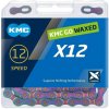 Kmc X12 Aurora Modrý Waxed BOX reťaz