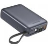 Powerbanka Swissten POWER BANK 20 000 mAh Farba: čierna/strieborná
