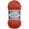 Pletacia priadza Alize DIVA 036 oranžová hnedá