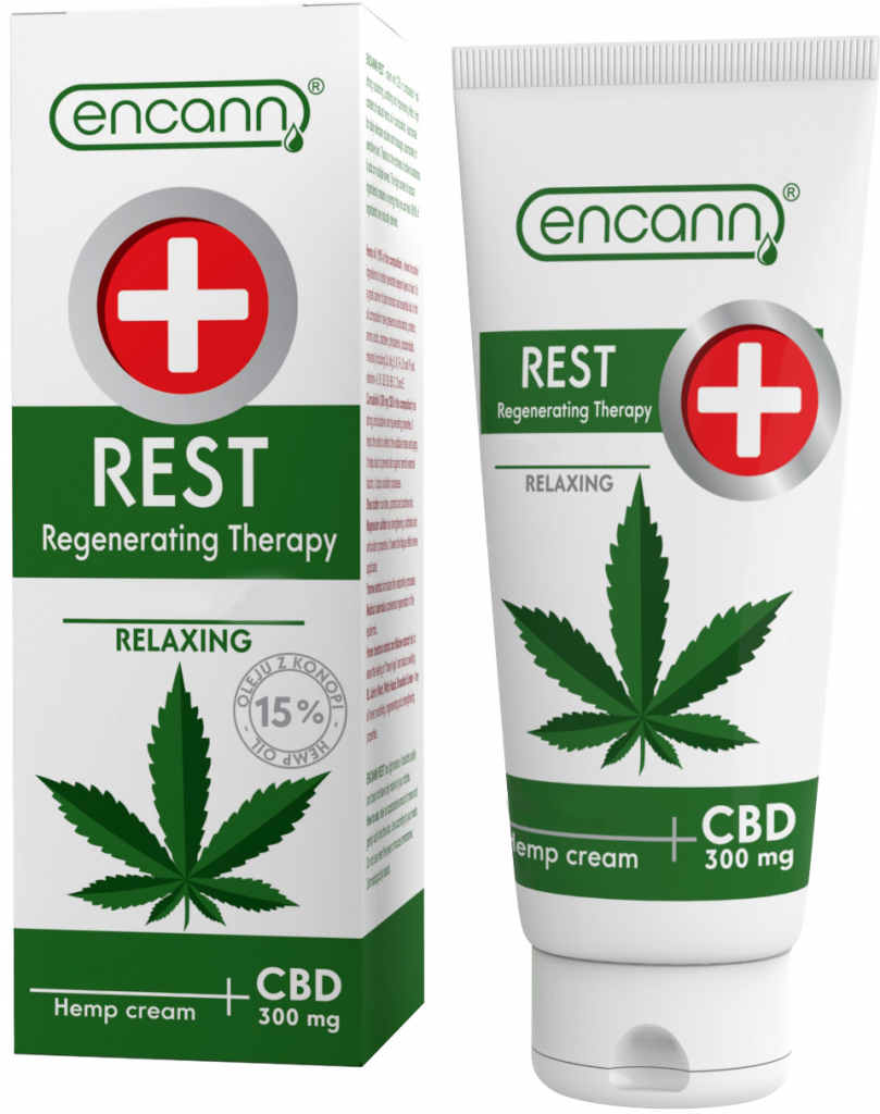 Encann Rest regeneračný CBD krém 150 ml