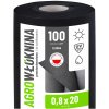 Agrovláknina GF Agro mulčovacia čierna 80 cm x 2000 cm 100 g/m2