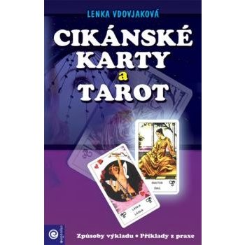 Cikánské karty a tarot kniha a karty - Lenka Vdovjaková