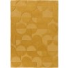 Flair Rugs , 120x170 cm Kusový koberec Moderno Gigi Ochre, žltá, chodba / predsieň
