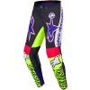 Kalhoty SUPERTECH limitovaná edice DIRT STUDIOS, ALPINESTARS (bílá/fialová/růžová/žlutá fluo, vel. 36)