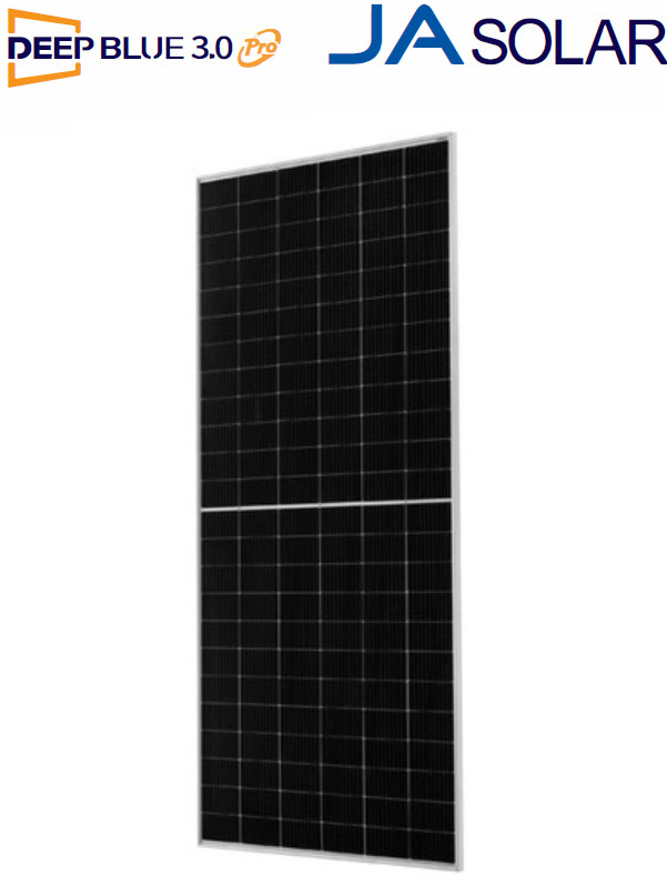 JA Solar 550 Wp Silver Frame MBB Half-cell 21,3% JAM72S30/MR