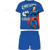 EPLUSM Pyžamo chlapčenské modré Superman Veľkosť: 128