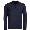 Barbour Essential Tisbury Half Zip Knitted Jumper — Navy