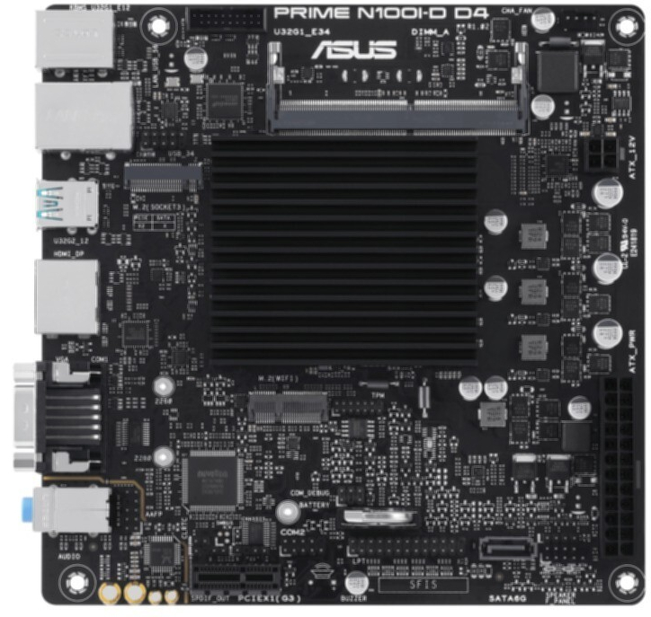 Asus PRIME N100I-D D4