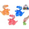 Mikro trading Dinosaurus po stlačení jezdící - 9 cm - 4 barvy