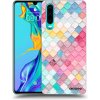 Picasee silikónový prehľadný obal pre Huawei P30 - Farebná strecha