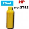 Atrament pre kazety HP No.GT52 žltý - 70ml