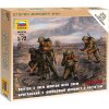 Zvezda figúrky British Mortar with crew 1939 – 1942 (1:72)