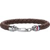 Tommy Hilfiger Hnedý kožený náramok TH2700530