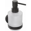 Dark XR103B dávkovač mydla, mliečne sklo, 200ml, čierny