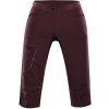 Dámske sofshellové 3/4 nohavice ALPINE PRO WEDERA 2 vínová 48