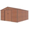 Zahradní domek G21 GAH 1300 - 340 x 382 cm, hnědý