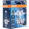 Halogénové žiarovky Osram H4 12V 60/55W P43t Cool Blue NEXT GEN 5000K 2 ks
