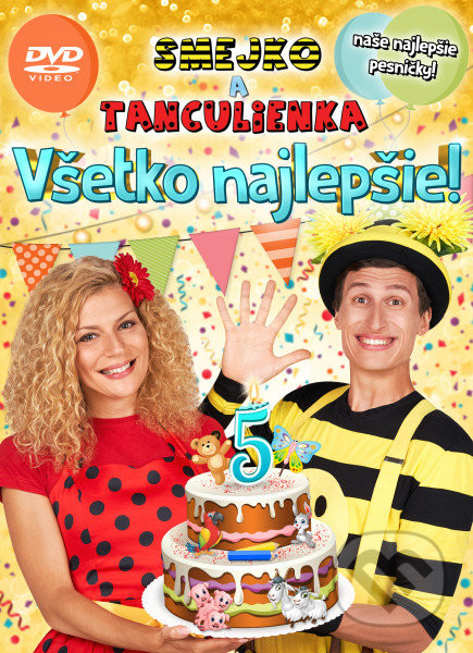 Smejko a Tanculienka: Všetko najlepšie! DVD