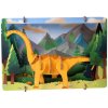 EscapeWelt 3D dřevěné puzzle Brontosaurus