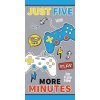 Detexpol osuška Play Game 70x140 cm 100% bavlna froté 320g/m2