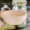 SLOVAKIA TREND 2211608 Okrúhla ošatka ratanová na kysnutie cesta / na chlieb - 1,2 kg 28-8 cm MagicHome