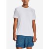 Pánske tričko Under Armour SEAMLESS STRIDE SS-WHT L
