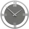 Dizajnové hodiny 10-031n natur CalleaDesign Sirio 38cm (viac dekorov dyhy) Dyha šedý koreň - 84