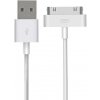 AppleKing dátový a nabíjací kábel USB-A / 30pin pre iPhone / iPad / iPod - 2 m - biely - možnosť vrátiť tovar ZADARMO do 30tich dní