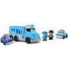 Wiky Vehicles Auto policajné s efektmi set 4ks