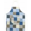 BELLATEX Zástera Adela 67 × 84 cm 7750/240 patchwork modrý