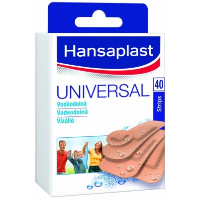 Hansaplast voděodolná náplasť universal 40 ks