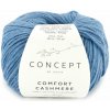 COMFORT CASHMERE Katia Farby COMFORT CASHMERE: 75 svetlá modrá - VÝPREDAJ