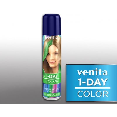 Venita 1 Day Color 1 dňový farbiaci sprej zelený 3 50 ml