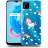 Picasee silikónový prehľadný obal pre Realme C11 (2021) - Unicorn hviezdne nebo