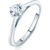 Savicki Zásnubný prsteň The Light: platina diamant DL-R2 2 P