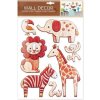 Wall decor Zvieratká samolepiaca dekorácia 27x41 cm