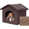 Veľká BÚDA, domček pre psa z materiálu - R5 60x70 cm