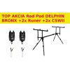 DELPHIN Rod Pod BRONX +2x Runer +2x CSWII