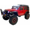 DF models DF-4S PRO Crawler červený 313mm 1:10, navijak, LED (3164)