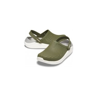 Crocs LiteRide Clog Army Green/White