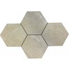 EcoCerram Rumina Ivory Hexagon 40,8x28,3 BA Béžová